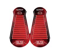 HOMAR Lacci Scarpe Elastici Senza Nodo Stringhe Elastiche Lacci in Silicone Scarpe Impermeabile con Multicolore per Bambini e Adulti Scarpe da Ginnastica Stivali e Scarpe Casual Lacci di Gomma