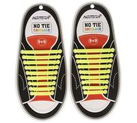 Homar No Tie Lacci per scarpe per bambini e adulti - Impermeabile in silicone elastico piatto Laces Athletic scarpa da corsa con multicolore per Scarpe Sneakerboots bordo e scarpe casual (Adult Size Yellow)