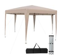 HOMASIS 4 x 3,5 m Tenda Pieghevole Impermeabile, Pop-Up Gazebo da Giardino Ester