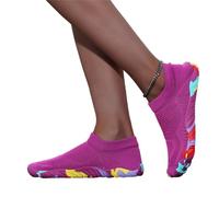 Homaskylynn Water And Land Cut-Resistant And Puncture-Resistant Beachcombing Quick-Drying Water Play Shoes(Purple,EU41 (US9.5))
