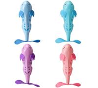 HOMAVEL 4 Salamandre Girevoli, Giochi da Immersione, Giocattoli Subacquei | Colori Vivaci e Formato Compatto, Ideali per Piscina, Nuoto, Tuffi, Mare, Bagno, Vacanze e Feste Estive