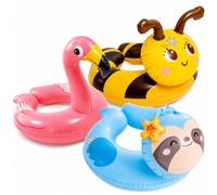 HOMAVEL Ciambella Gonfiabile da Piscina - 55 cm/58 cm/76 cm/91 cm