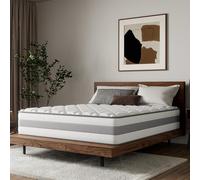 HOMAVO Materasso 140 x 190 cm - Materasso a molle insacchettate a 7 zone, utilizzabile su entrambi i lati, grado di durezza H3/H4,25 cm di altezza, con memory foam, certificato Oeko-TEX, 100 notti di