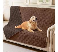 Homaxy Coperta per cani, impermeabile, lavabile, per esterni, coperta reversibile per cani, morbida coperta per gatti, per divano, letto, in viaggio (203 x 152 cm, marrone e cioccolato)