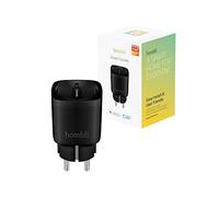 Hombli Presa Smart Programmabile con Wi-Fi per l'Automazione dei Dispositivi Misurazione dell'Energia | Compatibile con Amazon Alexa e Google | Controllo Remoto tramite l'App Gratuita Hombli
