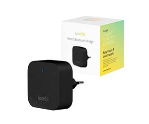 Hombli Smart Bluetooth Bridge | Gateway di Telecomando Senza Fili per Sensori di Movimento e di Contatto con Funzione App | Installazione Facile | Compatibile con Google, Alexa e Siri