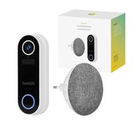 Hombli - Smart Doorbell 2 Promo Pack (Doorbell 2 + Chime 2) White NUOVO