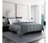 HOMBYS Piumone leggero e rinfrescante, 100% viscosa, realizzato in bambù, per letto king size, con inserto alternativo a 8 linguette angolari, morbido per tutte le stagioni per chi dorme al caldo