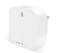 Homcloud Centralina/Gateway Intelligente Zigbee a Muro, Spina Schuko, Controllo App Smart Home, Compatibile Alexa e Google Home, Automazioni e Scenari Domotici