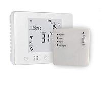 Homcloud CTB Cronotermostato Digitale Wi-Fi Intelligente a batteria con ricevitore RF (da utilizzare in assenza di cavi elettrici dalla caldaia) per Caldaia a Gas/Acqua