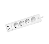 Homcloud EPS16A4 Ciabatta multipresa Smart 4 posti con cavo da 1,8m - 4 Prese Schuko + 2 USB WiFi
