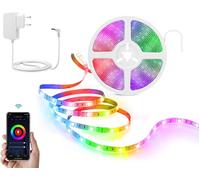 Striscia LED RGB + Bianco caldo wi-fi Kit dimmerabile 5m