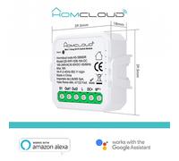 Modulo Interruttore/Pulsante Mini AC/DC Wi-Fi AS-SBMDR