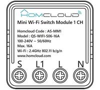 HOMCLOUD MODULO INTERRUTTORE MINI 1 CANALE WIFI (AS-MM1)**PUOI PAGARE ANCHE ALLA CONSEGNA!!!**