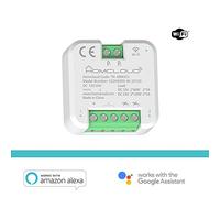 Modulo pulsante rele' wi-fi 12/24v - 2 canali da incasso (tn-sbm2cl)