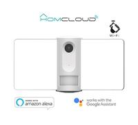 HOMCLOUD TELECAMERA ESTERNA WIFI CON LUCI E SENSORE