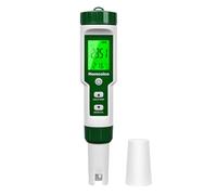 Homcoice PH Meter 4 in 1 pH H2 ORP Temperatura Tester digitale Misuratore ph Acqua multifunzionale 0,01 ad alta precisione IP67 impermeabile Tester Qualità Acqua con funzione ATC