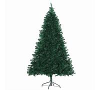 HOMCOM albero di natale 180cm pino artificiale con supporto 1000 rami