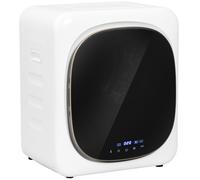 HOMCOM Asciugabiancheria Carico 4 kg con Timer, Programma Smart e Luce UV Bianco