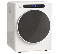 HOMCOM Asciugatrice a Scarico 4 KG 1000W Funzione Antirughe Funzione Sterilizzare Timer Display LED Touch Bianco Aosom Italy