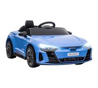 HOMCOM AUDI RS e-tron GT Macchina Elettrica per Bambini 3-5Anni 12V Blu