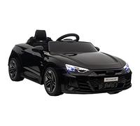 HOMCOM AUDI RS e-tron GT Macchina Elettrica per Bambini 3-5Anni 12V Nero