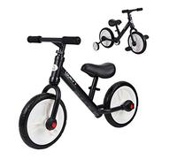HOMCOM Bicicletta Senza Pedali per Bambini da 2 a 5 Anni, 25 kg, Nero