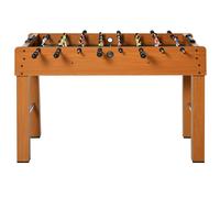 HOMCOM Calcio Balilla Professionale per Adulti e Bambini in MDF, con 2 Palline, Segnapunti e 22 Giocatori, 122x61x80.7cm