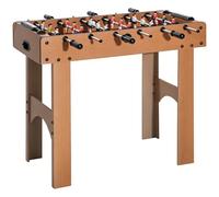 HOMCOM Calcio Balilla Professionale per Bambini e Adulti Aste 92x46x78cm