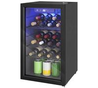 HOMCOM Cantinetta Vino 24 Bottiglie, 68L, Frigo Bevande