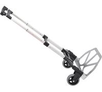HOMCOM Carrello Portapacchi Pieghevole in Alluminio E Plastica Max 70Kg Con Mani