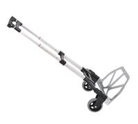 HOMCOM Carrello Portapacchi Pieghevole max 70kg con Maniglie Telescopiche