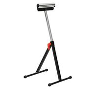 HOMCOM Cavalletto con Rullo in Metallo Design Pieghevole ad Altezza Regolabile