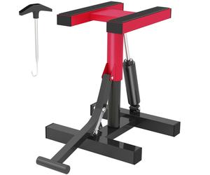 HOMCOM Cavalletto Sollevamoto in Acciaio Capacità 150kg Altezza Regolabile