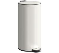 Bidone immondizia HOMCOM IT851-063V00CW, Cestino spazzatura HOMCOM, capacità 30 L