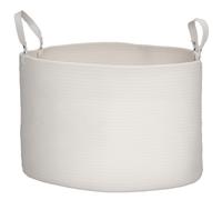 HOMCOM Cesto Portabiancheria da 36L Portatile e Pieghevole Ø38x45 cm Nero