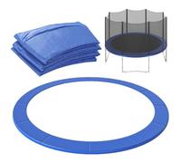 HOMCOM Copertura Imbottita Bordo Trampolino Protezione | Per Tappeto Elastico Giaridno in Plastica, Nessun Foro per Palo