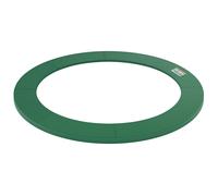 HOMCOM Copertura Tappeto Elastico Ø366x1.5 cm Pieghevole e Portatile Verde