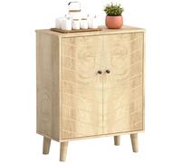 HOMCOM Credenza per Soggiorno Mobile multiuso Stile vintage per Cucina con 2 Rip