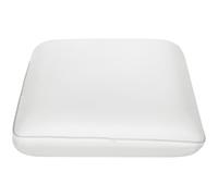 HOMCOM Cuscino in Memory Foam con Copertura Rimovibile 60x40x10 cm Crema