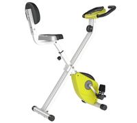 HOMCOM Cyclette da Camera Pieghevole a X 5 Posizioni Regolabili e 8 Resistenze