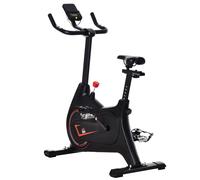 HOMCOM Cyclette Magnetica Professionale Sellino Regolabile 102x50x120cm Nero