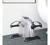 HOMCOM Cyclette Mini Bike Pedal Trainer Ruota da allenamento con display LCD