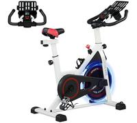 HOMCOM Cyclette Professionale Cyclette da Camera Regolabile con Volano 8kg