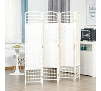 HOMCOM divisorio pieghevole a 6 pannelli 242x170cm per soggiorno