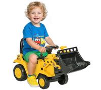 HOMCOM Escavatore per Bambini con Benna, 80x26.5x39 cm, Giallo e Nero