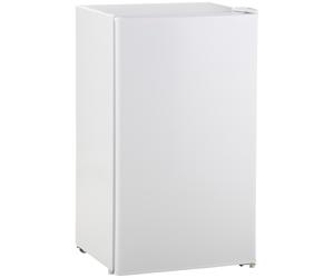 HOMCOM Frigo Portatile da 91L con Termostato Regolabile, Scaffali a Parete, Ripiani e un Cassetto, in Metallo e Plastica, 47.5x44.2x84cm, Bianco
