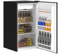 HOMCOM Frigorifero Portatile 91L con Termostato Regolabile Nero