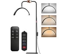 LAMPADA DA PAVIMENTO HOMCOM ITB31-604V90BK - Potenza 36W, Temperatura colore 2700-6000K