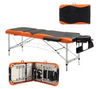 HOMCOM Lettino Massaggi Portatile, Pieghevole per Estetista, Terapista, SPA